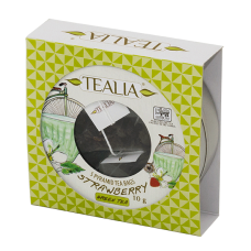 Tealia Strawberry (5 Pyramid Tea Bags) 10g